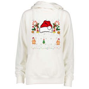 Most Likely To Eat Santa's Cookies Christmas Matching Family  Womens Funnel Neck Pullover Hood