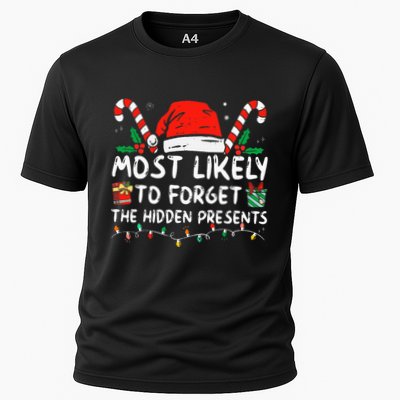 Most Likely To Forget The Hidden Presents Family Christmas Performance Shirt