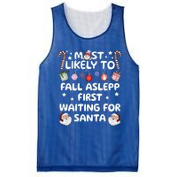 Most Likely To Christmas Matching Family Pajamas Most Likely Funny Gift Mesh Reversible Basketball Jersey Tank