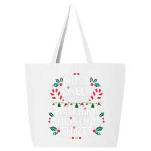 Most Likely To Hate The Matching Christmass Family 25L Jumbo Tote