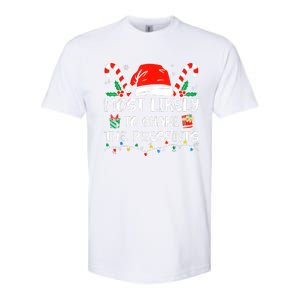 Most Likely To Shake The Presents Funny Family Christmas Softstyle CVC T-Shirt