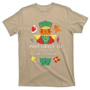 Most Likely To Challenge Santa To Eating Contest Christmas T-Shirt