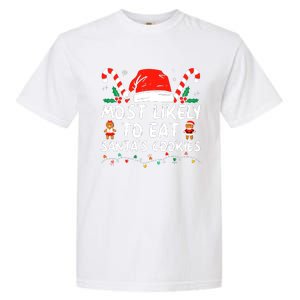 Most Likely To Eat Santas Cookies Family Christmas Holiday Garment-Dyed Heavyweight T-Shirt