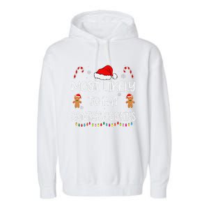 Most Likely To Eat Santas Cookies Family Christmas Matching Garment-Dyed Fleece Hoodie