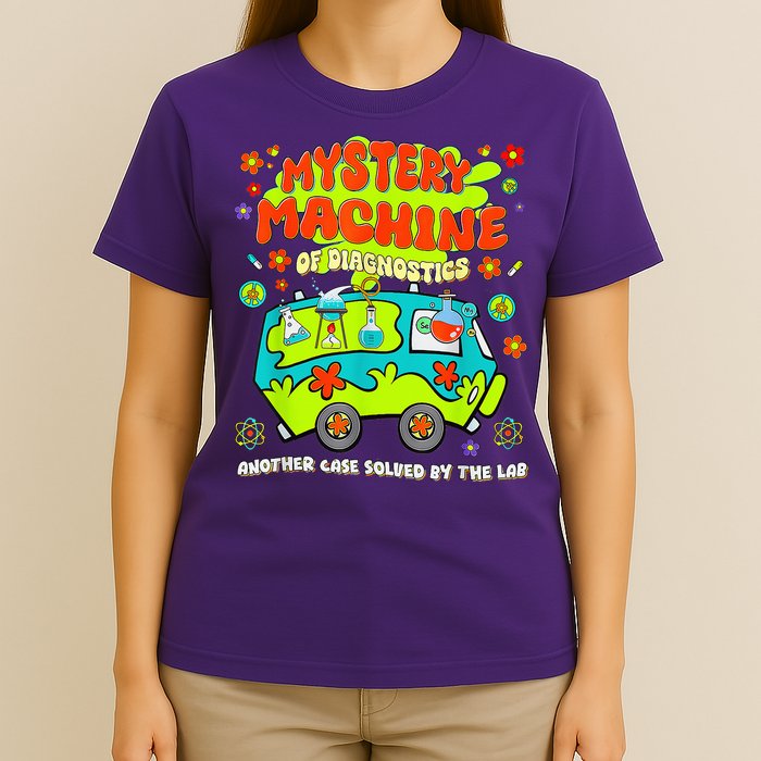 Med Lab Tech Lab Week 2025 Mystery Machine T-Shirt