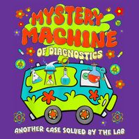 Med Lab Tech Lab Week 2025 Mystery Machine T-Shirt