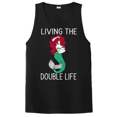 Mermaid Living The Double Life PosiCharge Competitor Tank