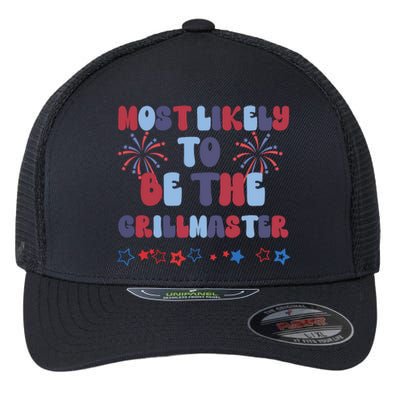 Most Likely To Be The Grillmaster Flexfit Unipanel Trucker Cap