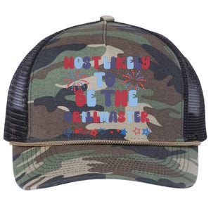 Most Likely To Be The Grillmaster Retro Rope Trucker Hat Cap