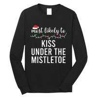 Most Likely To Christmas Matching Family Pajamas Funny Long Sleeve Shirt