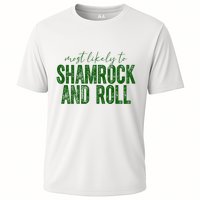 Most Likely To Be Shamrock And Roll Funny St Patricks Day Performance Shirt
