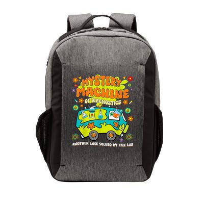 Med Lab Tech Lab Week 2025 Mystery Machine of Diagnostics Vector Backpack