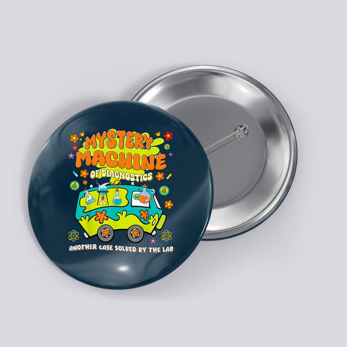 Med Lab Tech Lab Week 2025 Mystery Machine of Diagnostics Button