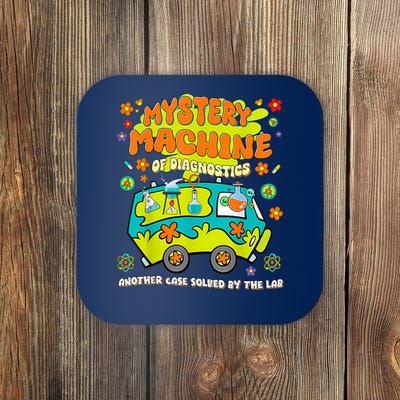 Med Lab Tech Lab Week 2025 Mystery Machine of Diagnostics Coaster