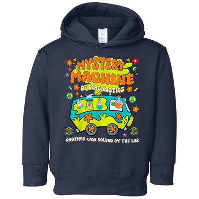 Med Lab Tech Lab Week 2025 Mystery Machine of Diagnostics Toddler Hoodie