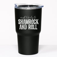 Most Likely To Be Happy Go Lucky Funny St Patricks Day Tumbler