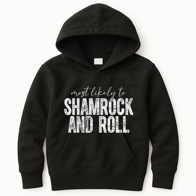 Most Likely To Be Happy Go Lucky Funny St Patricks Day Kids Hoodie