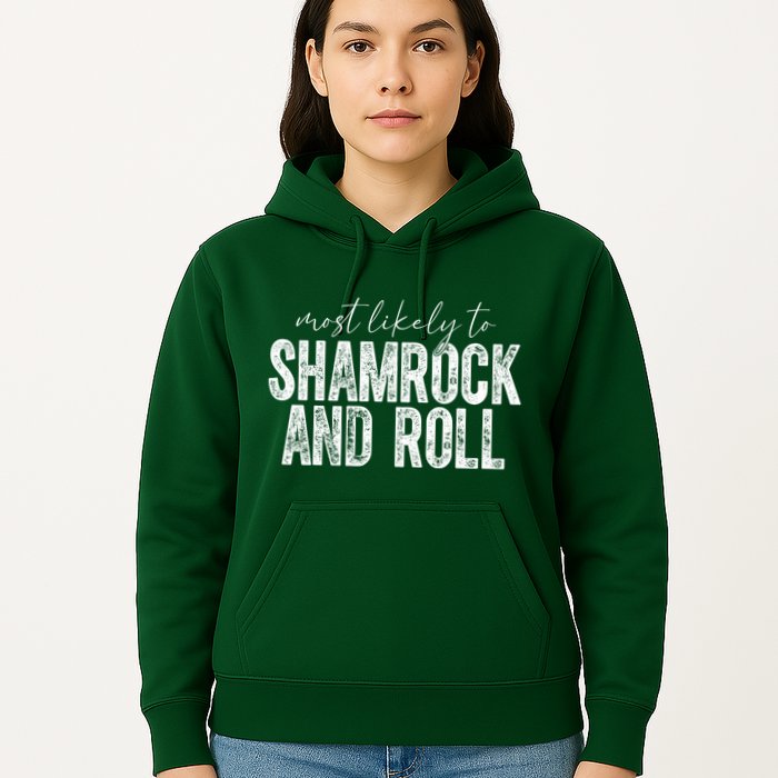 Most Likely To Be Happy Go Lucky Funny St Patricks Day Hoodie