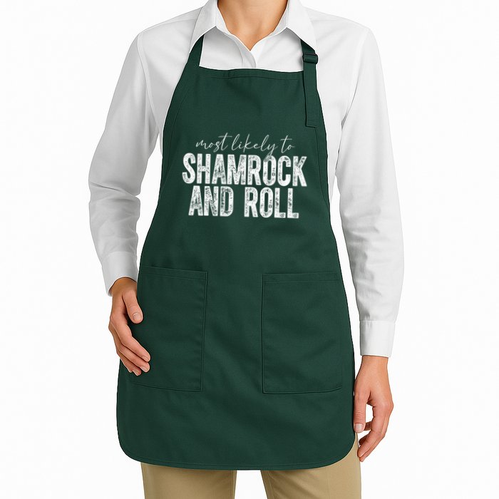 Most Likely To Be Happy Go Lucky Funny St Patricks Day Apron