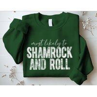 Most Likely To Be Happy Go Lucky Funny St Patricks Day Sweatshirt