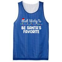 Most Likely To Family Gift Pajamas Christmas Funny Gift Mesh Reversible Basketball Jersey Tank