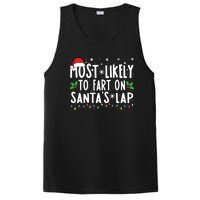 Most Likely To Fart On Santas Lap Family Matching Christmas PosiCharge Competitor Tank