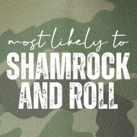 Most Likely To Shamrock And Roll St Patricks Legacy Tie Dye Trucker Hat