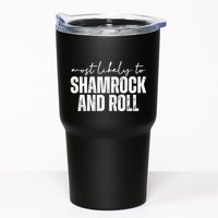Most Likely To Shamrock And Roll St Patricks Tumbler