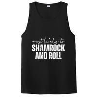 Most Likely To Shamrock And Roll St Patricks PosiCharge Competitor Tank