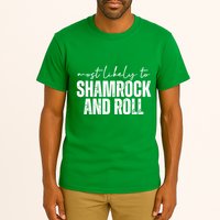 Most Likely To Shamrock And Roll St Patricks Tall T-Shirt