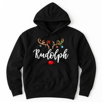 Most Likely To Try To Ride Rudolph Matching Couple Christmas Hoodie