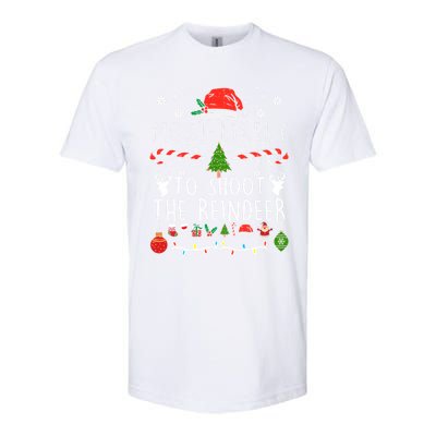 Most Likely To Shoot The Reindeer Family Christmas Holiday Gift Softstyle CVC T-Shirt