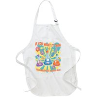 Med Lab Tech Lab Week 2025 Mystery Machine Of Diagnostics  Full-Length Apron With Pockets