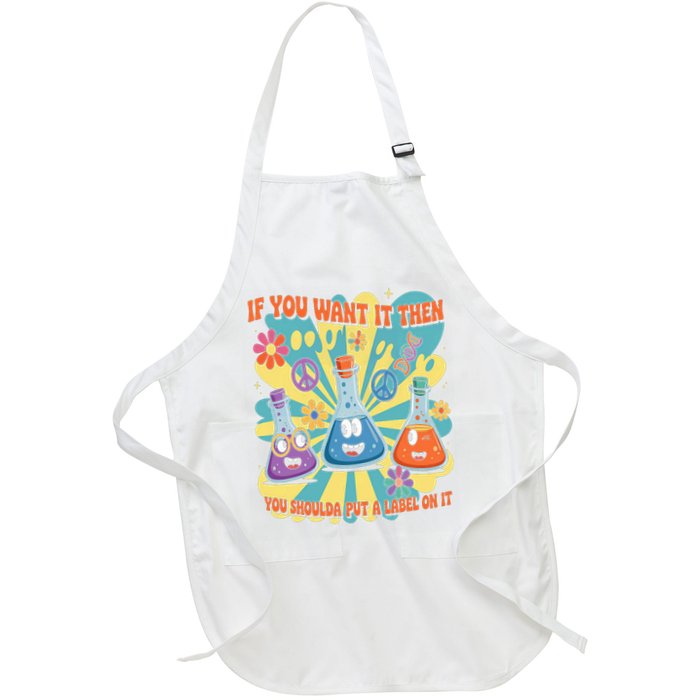 Med Lab Tech Lab Week 2025 Mystery Machine Of Diagnostics  Full-Length Apron With Pockets