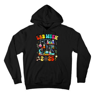 Med Lab Tech Lab Week 2025 Mystery Machine Of Diagnostics Tall Hoodie