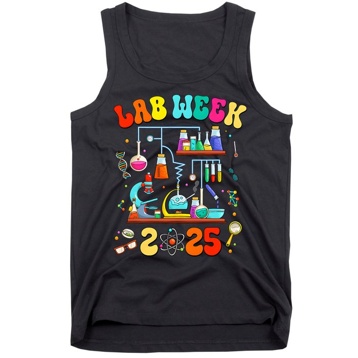 Med Lab Tech Lab Week 2025 Mystery Machine Of Diagnostics Tank Top