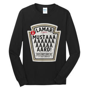 Mustard Lamar Tv Off Use Your Heart Tall Long Sleeve T-Shirt