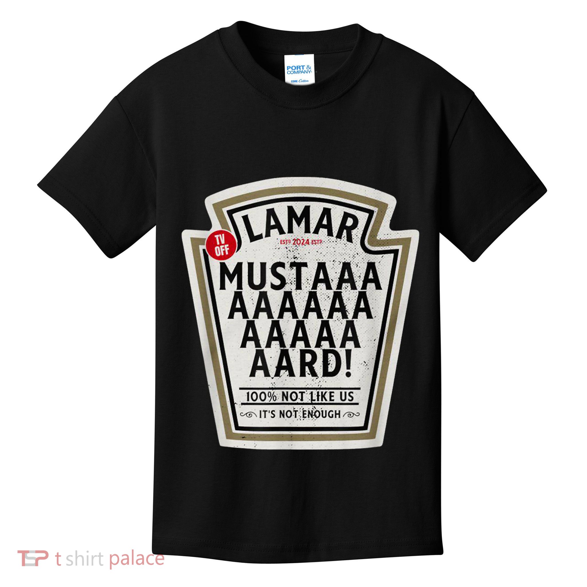 Mustard Lamar Tv Off Use Your Heart Kids T-Shirt