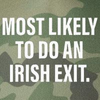 Most Likely To Do An Irish Goodbye Legacy Tie Dye Trucker Hat