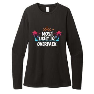 Most Likely To Overpack Womens CVC Long Sleeve Shirt