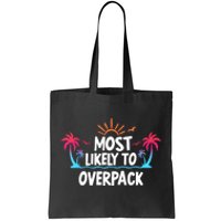 Most Likely To Overpack Tote Bag