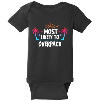 Most Likely To Overpack Baby Bodysuit