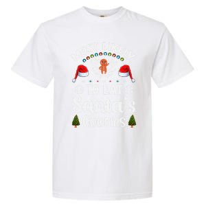 Most Likely To Eat Santas Cookies Family Christmas Holiday Gift Garment-Dyed Heavyweight T-Shirt