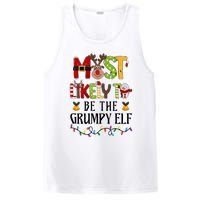 Most Likely To Be The Grumpy Elf Christmas Family Matching PosiCharge Competitor Tank