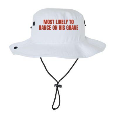 MOST LIKELY TO DANCE ON HIS GRAVE Bucket Hat
