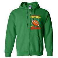 Most Likely To Play Football With Santa | Football Christmas Full Zip Hoodie