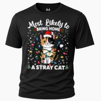 Most Likely To Bring Home A Stray Cat Matching Christmas Performance Shirt