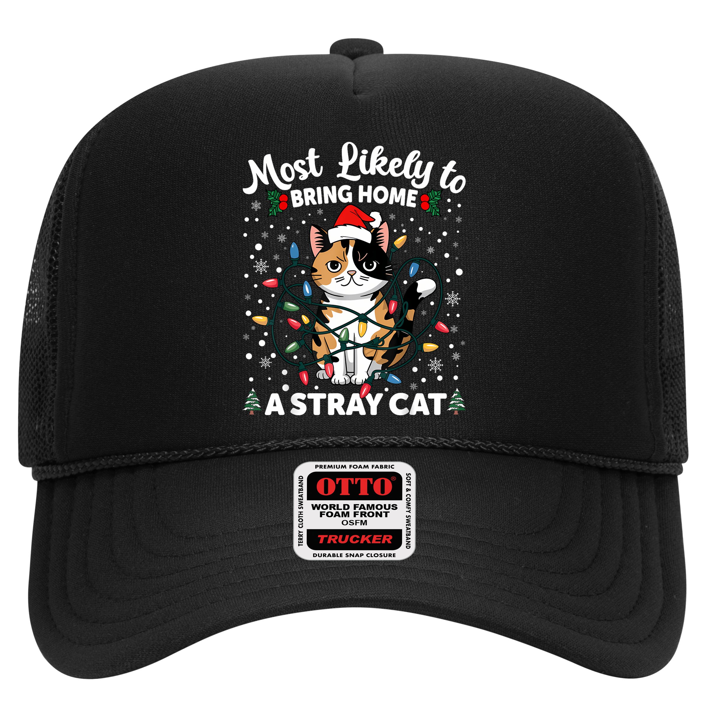 Most Likely To Bring Home A Stray Cat Matching Christmas Hat