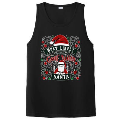 Most Likely To Christmas Funny Family Matching Ltsp PosiCharge Competitor Tank