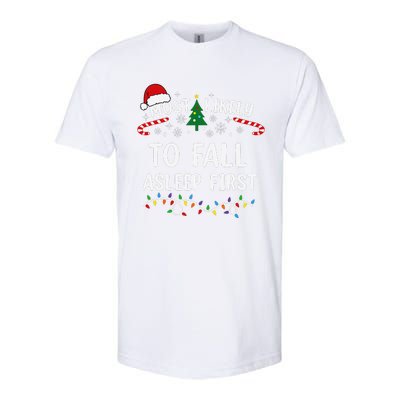 Most Likely To Fall Asleep First Family Matching Christmas Softstyle CVC T-Shirt